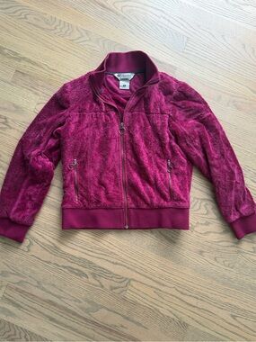 Columbia Women's Teddy Jacket in Berry